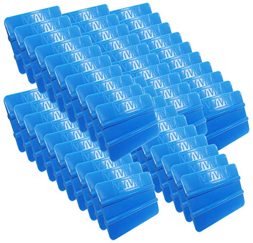 Image of VViViD Blue Handheld Vinyl Wrap Applicator Squeegee (50 Pack)