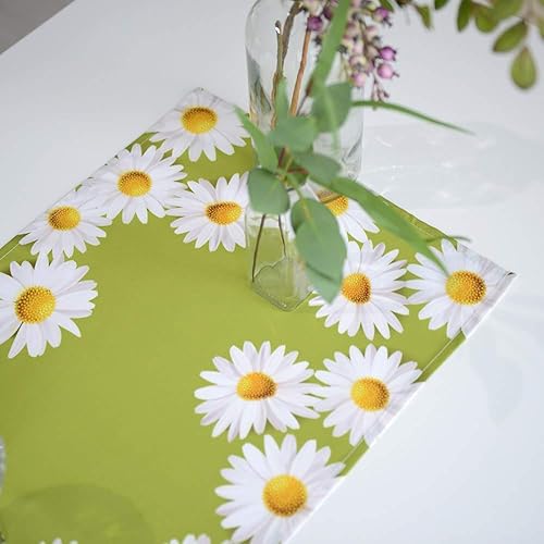 Miniatura 59 de ARTABLE Mantel cuadrado de primavera y verano con estampado de flores vintage para Pascua, pícnic, al aire libre, hogar, vacaciones, comedor, cocina