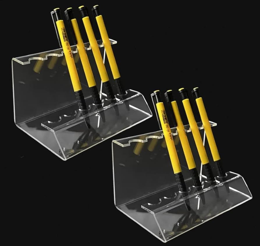 rikiさま専用）アクリルスタンド ペン立て 14×5=70 什器 中古
