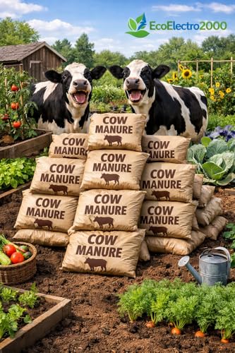 Lot of 6, 20 or 60 Organic Humus and Manure