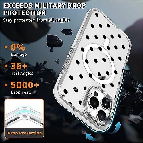 Coque pour iPhone 16 Pro Max compatible MagSafe transparente antichoc - 4