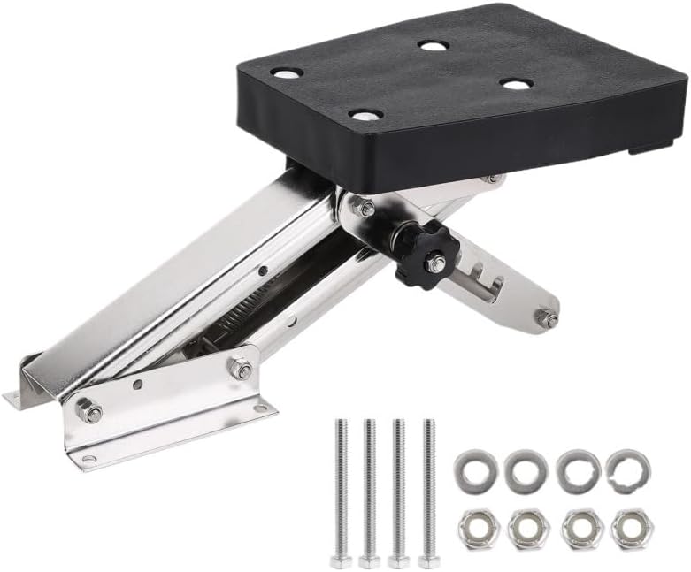 Suitable for Boat Motor Stand Bracket 304 Stainless Steel Marine Accessories load bearing Max 110lbs For 2‑Stroke Outboard Engine