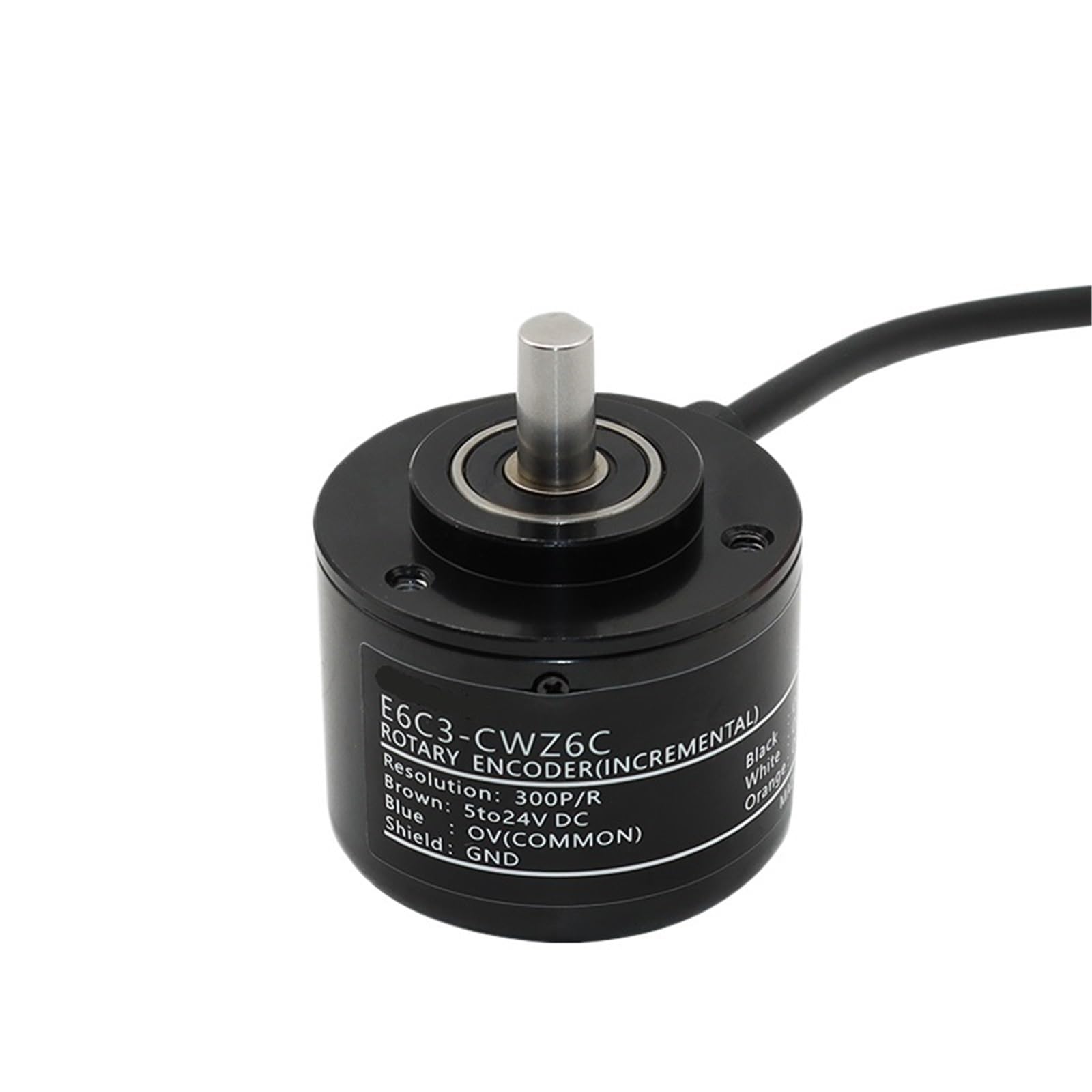 Encodeur rotatif incrémental E6C3-CWZ3XH 500 ppr 5-24V pour la mesure d'angle industrielle