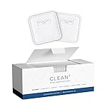 Clean Skin Club Clean Pads 2.0 [New & Improved Edges] Guaranteed Not to Shed & Tear, Unique Triple Layers, Textured Side & Ultra Soft Side, Organic Disposable Cotton, Pair with Makeup Remover 2 Pack