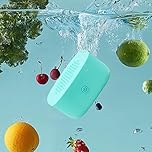 Machine à laver les fruits et légumes, nettoyeur de fruits et légumes sans fil portable, nettoyeur de légumes à ultrasons 4400 MAH, machine de nettoyage pour lave-vaisselle USB… SC10.4 (Couleur :