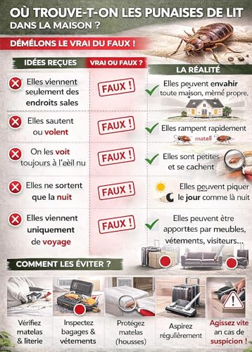NUISIPRO - Fumigènes Anti Punaises de Lit & Puces - Effet Choc - Lot de 3 Diffuseurs - Insecticide – vue 9