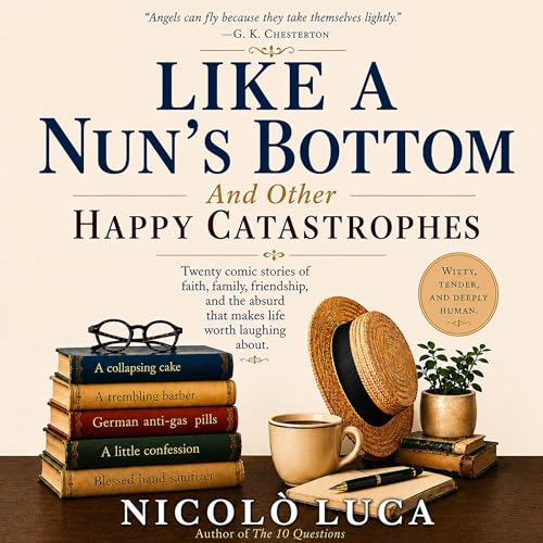Diseño de la portada del título Like a Nun&rsquo;s Bottom