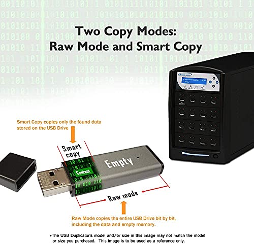 Vinpower 1 to 63 Standalone USB Flash Drive Duplicator and USB Hard Drive Duplicator Copier (USBSHARK-63T-BK) - Thumbnail 4