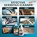 Bugs N’ All Multipurpose Car Cleaner & Degreaser - Bug & Tar Remover Concentrate 1 Gallon - Exterior Cleaner Safe for Car Paint, Metal, Chrome, Aluminum, Windows & Mirrors - w/Free 32 oz Spray Bottle