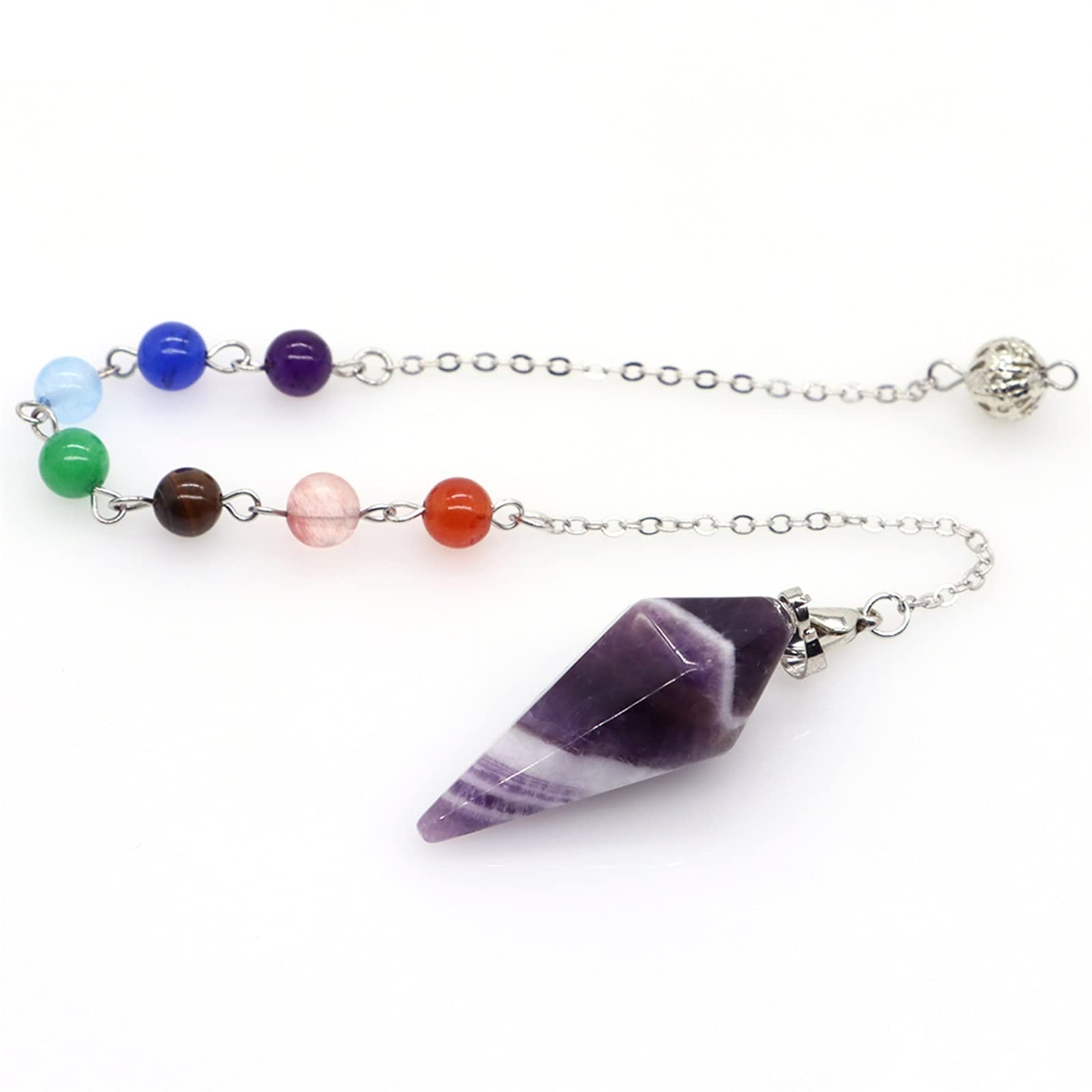 Raumdekoration 1-20 STÜCK Natürlicher Quarz Pendel Kegel Kristall Edelstein Pendulos Liefert Edelstein Geschenk(Size:20pcs)