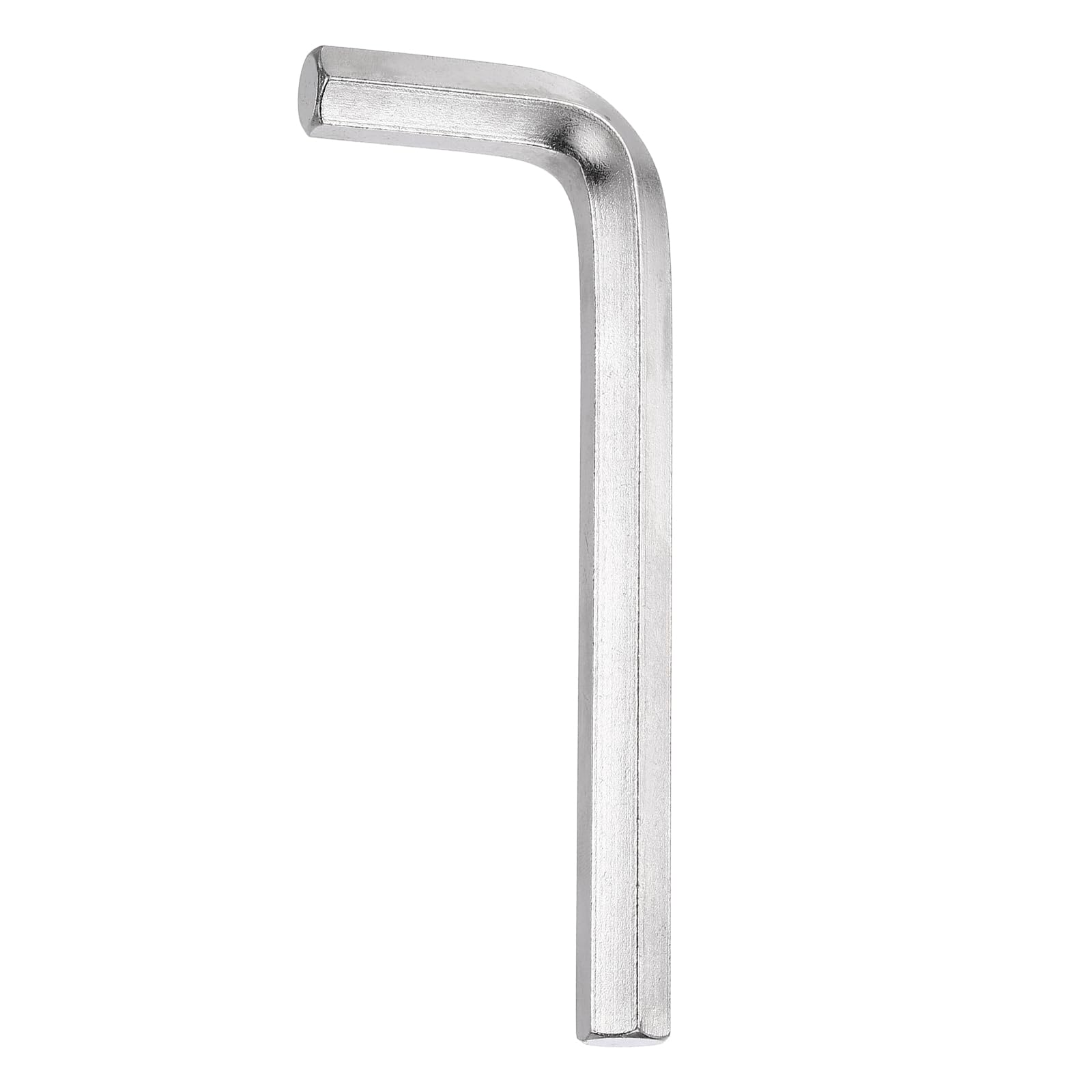 sourcing map Hex Key Wrench 12mm Cr-V Steel L-Shape Hexagon Metric Wrenches Repairing Tool for Home DIY Bike Motorcycle Repair, Silver
