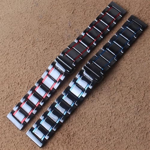 Correa de reloj de cerámica negra perfecta para transformar tu estilo formal e informal 4