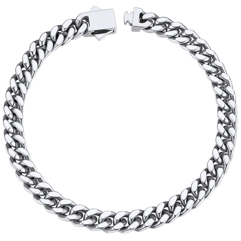 ChainsHouse Stainless Steel Cuban Link Bracelet