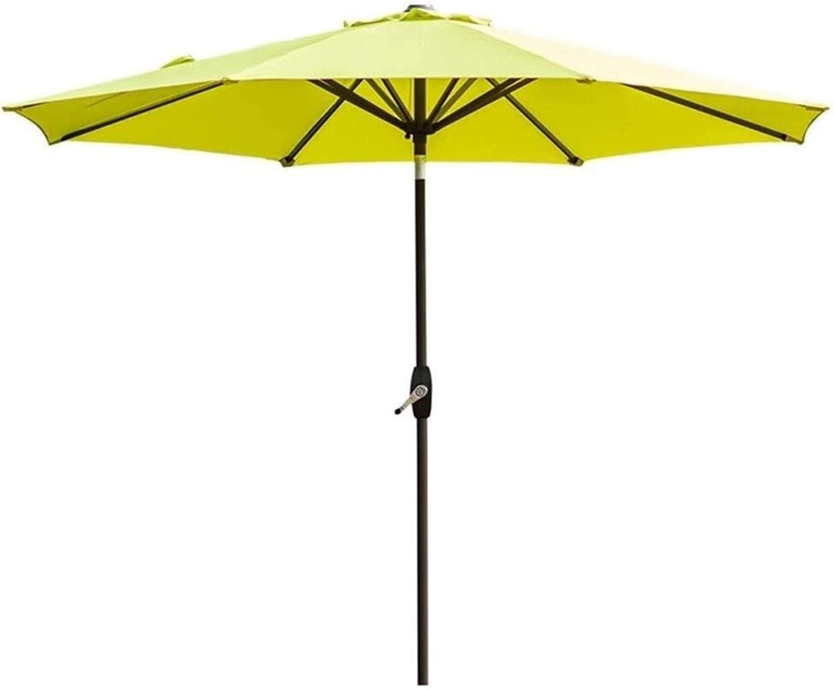 Outdoor Garden Parasols Parasols 2.7M Outdoor Garden Patio Umbrella UV70+, Crank and Tilt, Sun Shade for Outside Market Terrace Deck Yard or Pool Side good