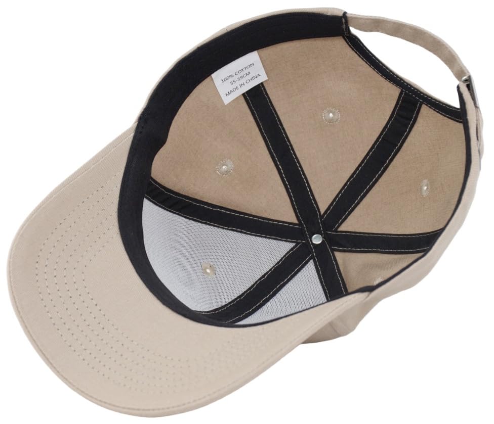 Image of Structured Baseball Dad Hat Fits One Size & XXL - Adjustable Golf Cotton Ball Cap - Plain Blank Casual Caps for Men Women