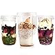 AidShunn Entsafter Cups für NutriBullet Ersatzteile 600w 900W 18OZ 24OZ 32OZ Klare Tassen Mixer Entsafter Mixer-(18OZ)