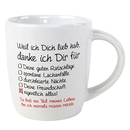 Annastore Tazza Weil ich Dich lieb hab, danke ich