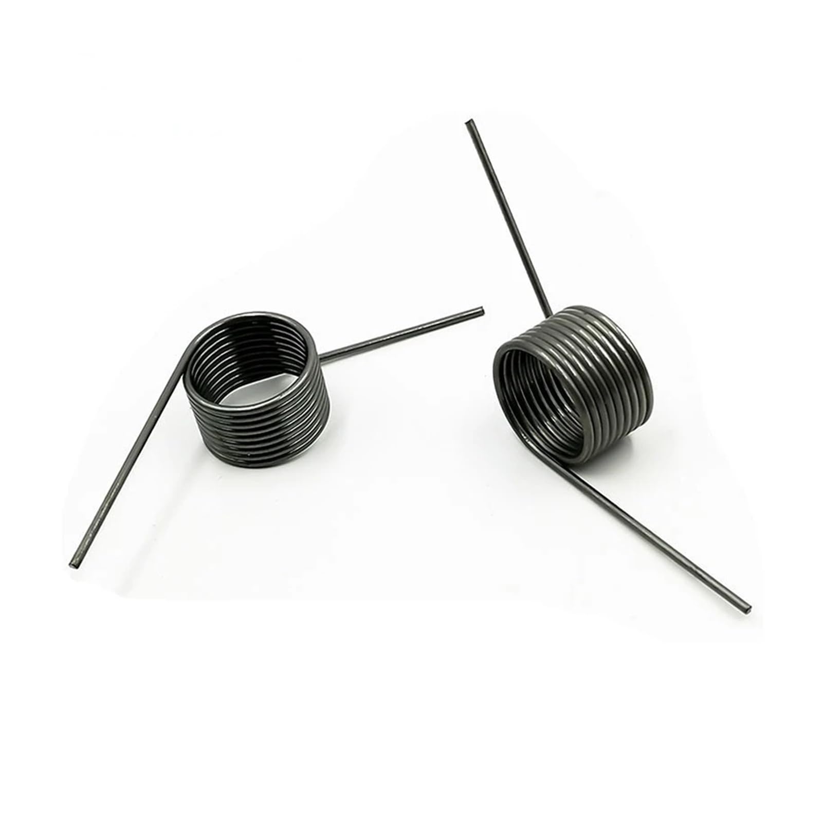 Ressorts de torsion Lot de 5 ressorts de torsion hélicoïdaux 65Mn, diamètre du fil: 0,7mm, anneau de torsion hélicoïdal en V, angle de 60 à 180degrés(4.2mm(6 laps),4.0mm(10pcs),0.7mm(90 degrees))
