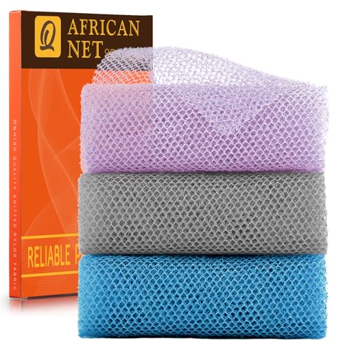 Filet exfoliant africain pour nettoyer le dos facilement sans effort