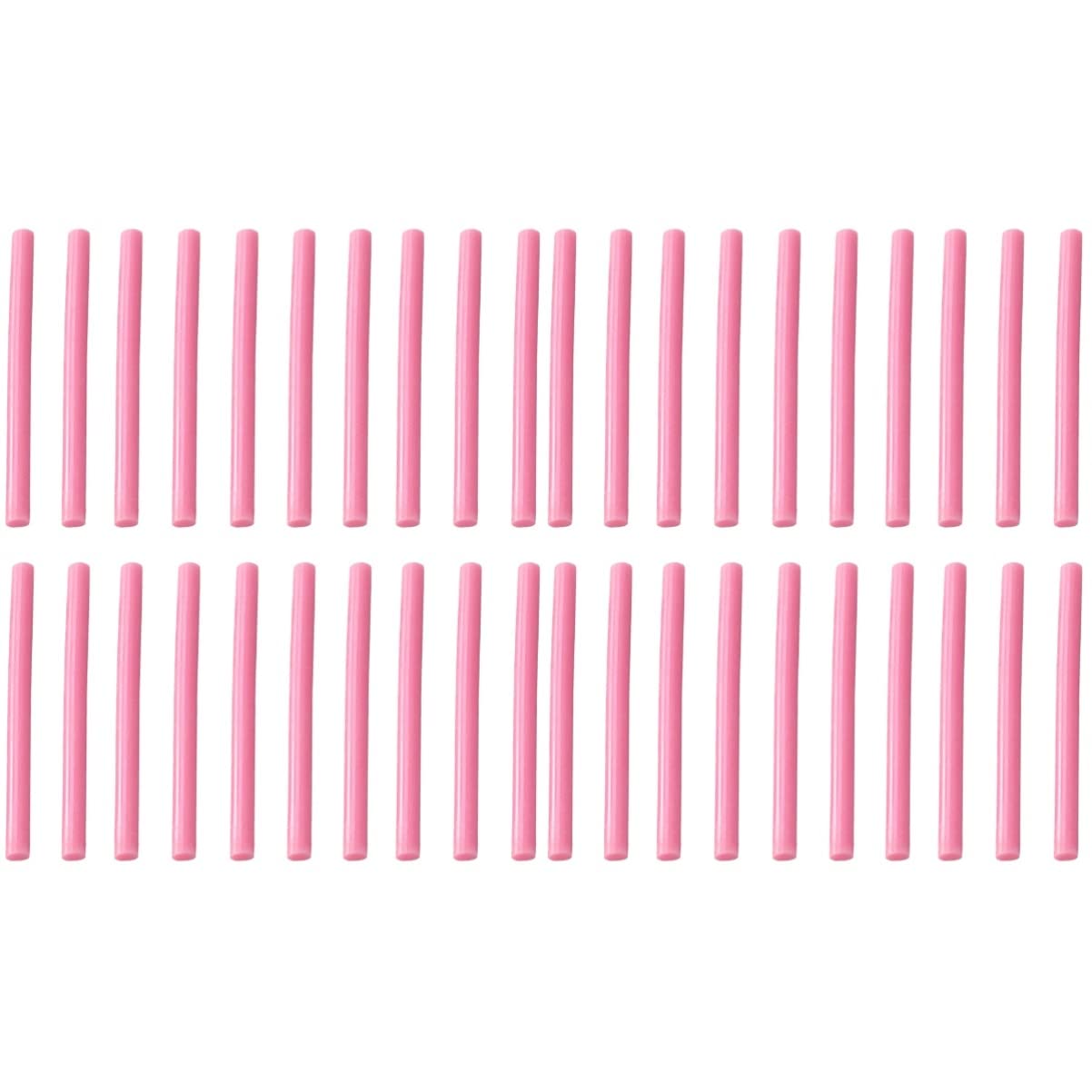KICHOUSE 40pcs Colorful Hot Melt Glue Sticks All-Purpose Adhesive Strips for Crafts to Use for Home and