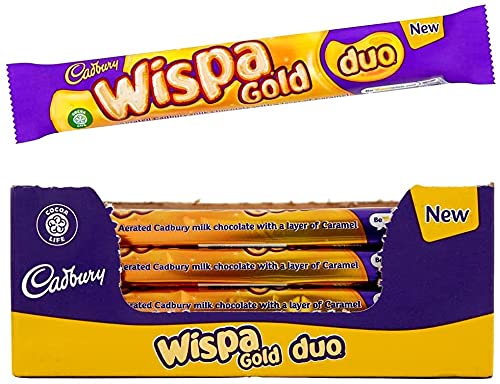 CADBURY WISPA Gold Duo Chocolate BAR 32 x 72g - Full Box