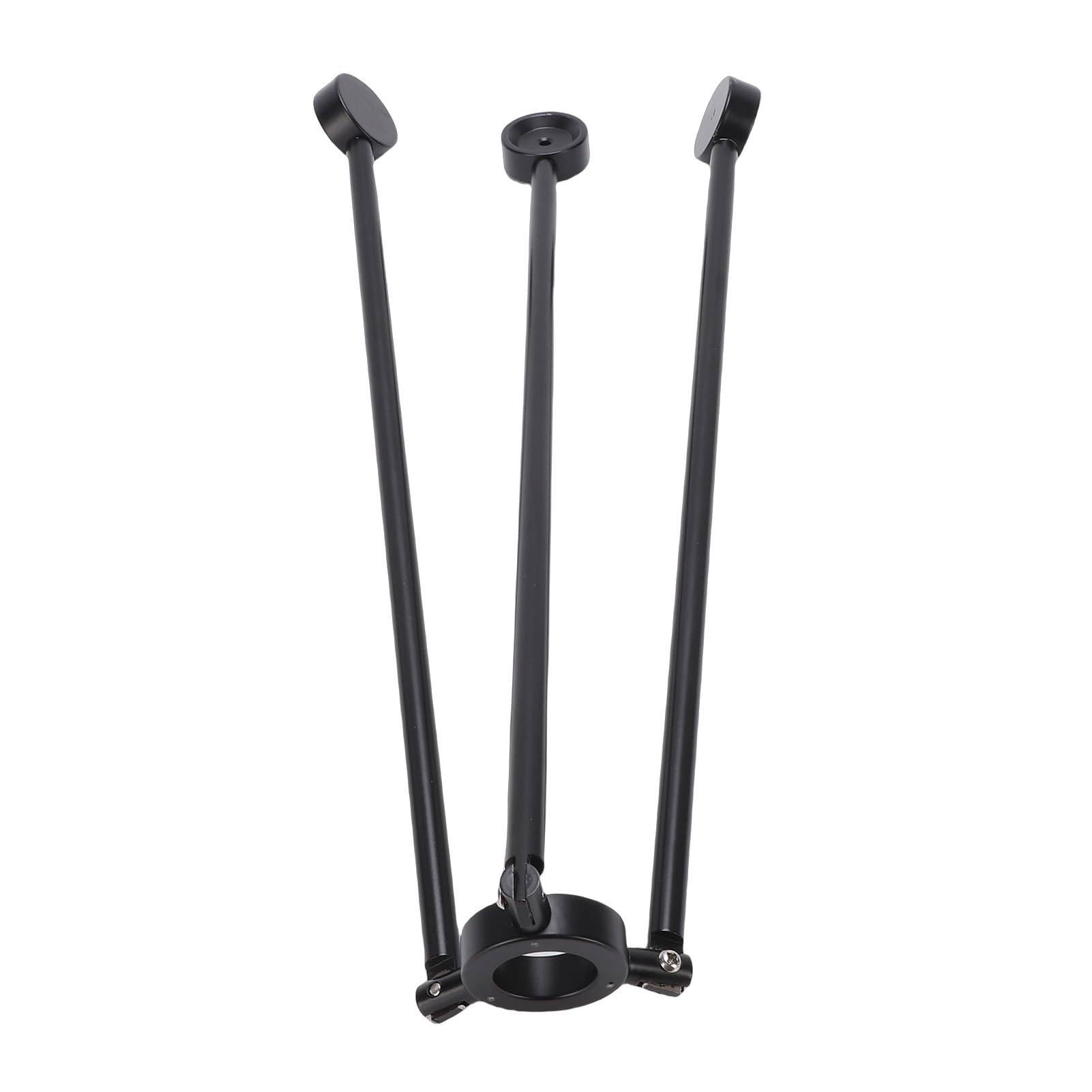 Fafeicy Prowadnica Podłogowa Statywu Stabilizator Statywu Prowadnica Uziemiająca Składany Aluminiowy Stabilizator Geodezyjny o Długości 40 Cm z antypoślizgową podstawą do
