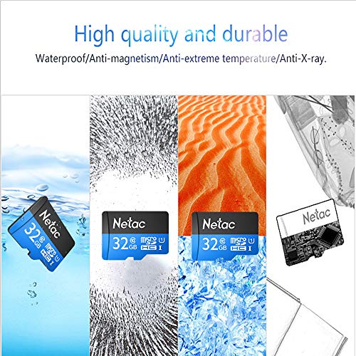 Cartão Memória MicroSd 32GB 80MB/s Netac