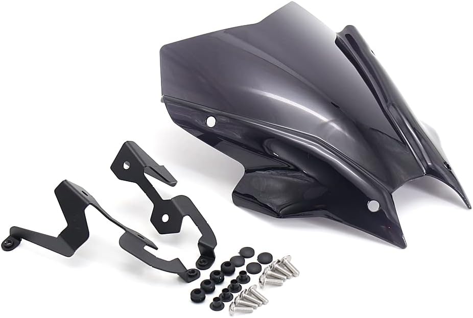 Motorcycle Windscreen Windshield Compatible with Yamaha MT-09 FZ-09 2021 2022 2023 Acrylic Wind Deflector Windshield Visor