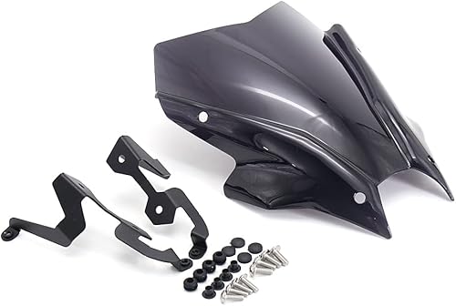 Parabrisas de motocicleta compatible con Yamaha MT-09 FZ-09 2021 2022 Deflector de viento acrílico visera parabrisas