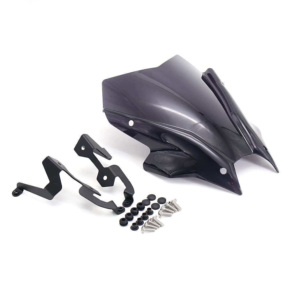 Motorcycle Windscreen Windshield Compatible with Yamaha MT-09 FZ-09 2021 2022 Acrylic Wind Deflector Windshield Visor