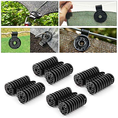 Installdia 40 stuks bevestigingsclips inkijkbescherming bevestiging schaduwnet clip voor schaduwweefsel… - Image 3