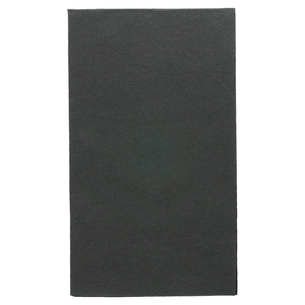 Serwetki "Double Point" Ecolabel składane 1/6 18 g/m2 33 x 40 cm czarne ręczniki papierowe - 2000 un.
