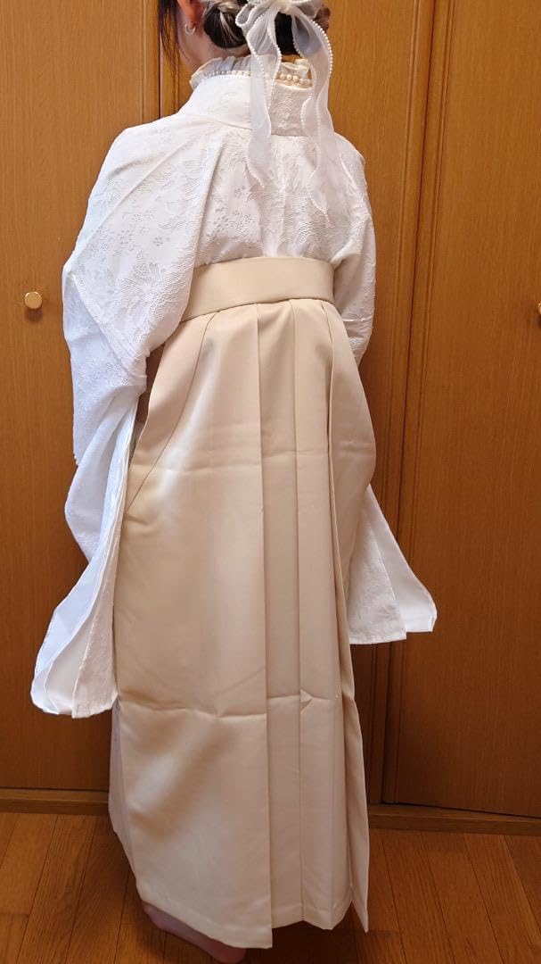 Amazon.co.jp: レトロモダン 卒業式 コスプレ パール レース 豪華 袴7 