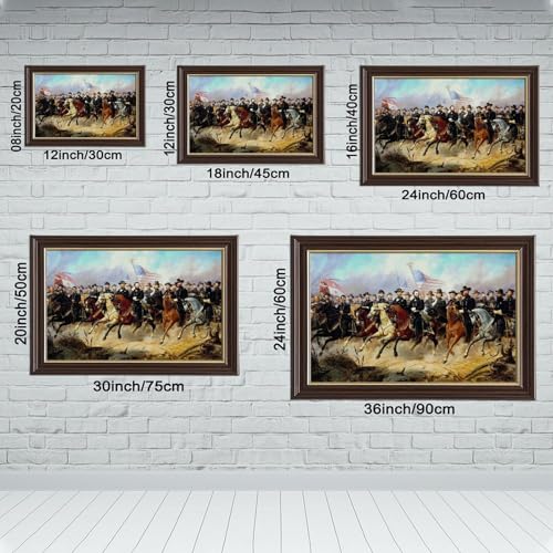 Impression sur toile General Grant par Ole Peter Hansen Balling