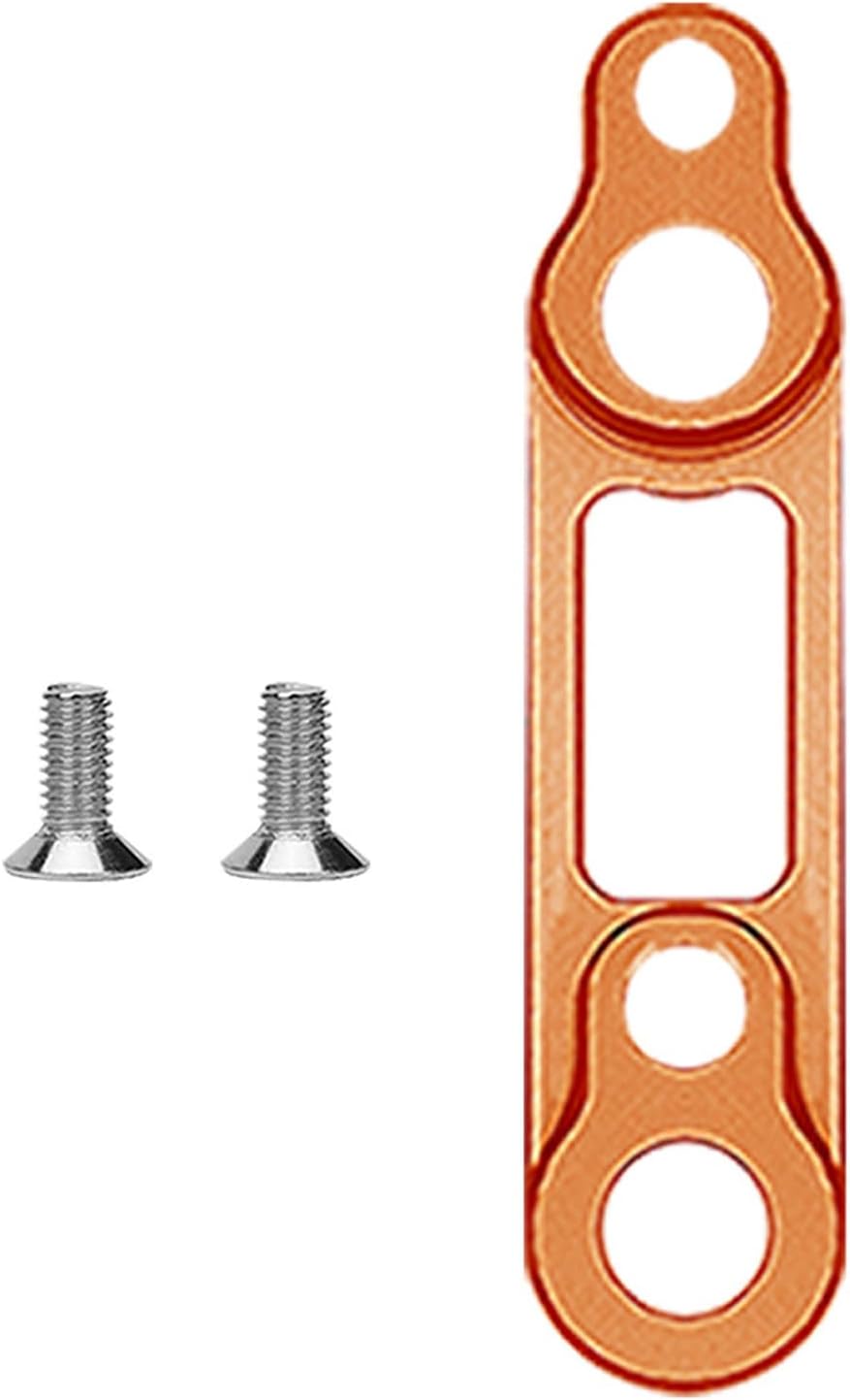 Front Rear Bike Disc Brake Conversion Bracket Set 140mm to 160mm Precisions Machined Aluminum Alloy Resistant Bicycles Disc Brake Adapter Front/Rear Specific