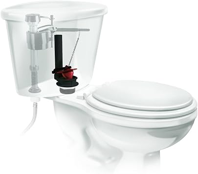 Fluidmaster 507A 2-Inch Universal Toilet Flush Valve And Flapper Replacement