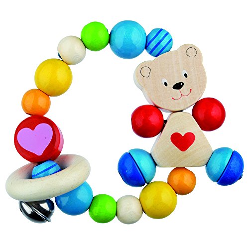 Preisvergleich Produktbild Heimess 763810 Greifling Elastik Herzbär