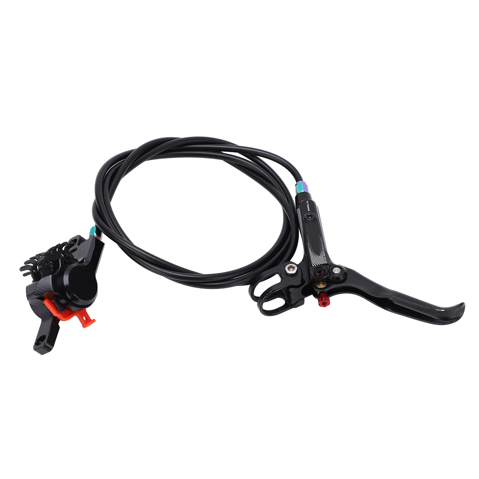 Étrier de frein à disque hydraulique arrière de vélo, étrier de Rotor de 160mm (Noire)
