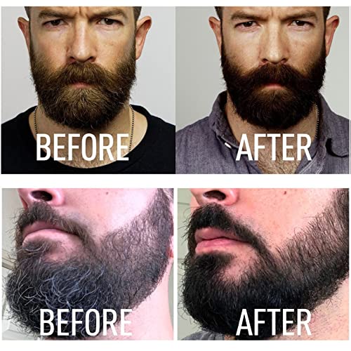 Creme para tintura de cabelo - Creme de Tingimento para Homens, Creme de Barba Orgânico e Hidratante