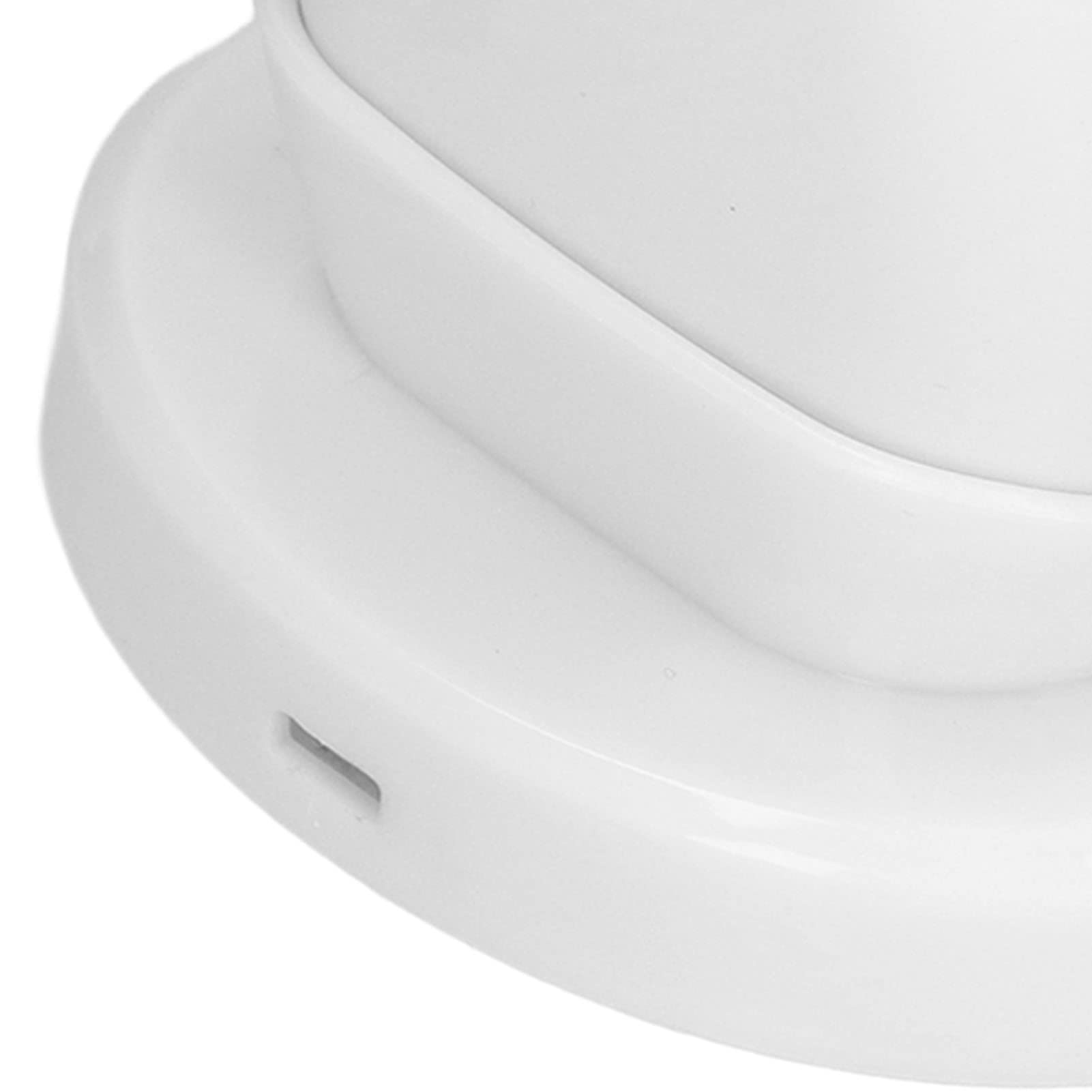 Cepillo de Dientes Automático Ultrasónico que Blanquea el Cepillo de Dientes Eléctrico en Forma de U de 360 ​​° para Blanquear los Dientes(blanco)