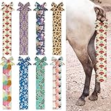 Eccliy 8 Pcs Horse Tail Bag Breathable Guard Stretchy 22