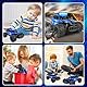 ferngesteuertes Auto, 1:16 RC Auto mit LED Licht, Fernbedienung Offroad Spielzeugauto, Rc Car Kinder, All Terrain RC Car, Hochgeschwindigkeit RC Buggy Truck, Fernsteuerung Rennenauto für ab 6 Jahre