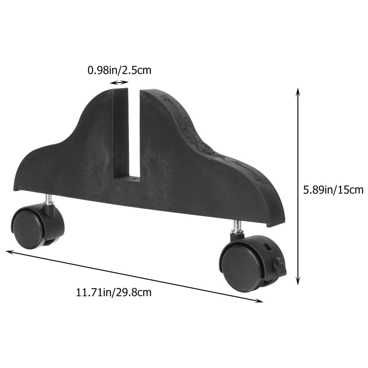 Base di supporto per paraventi e divisori di ambienti, piedi divisori per schermo per casa e ufficio, 2 pezzi, 30 x 15 x 2,5 cm, per creare spazi privati