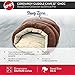 Sleep Zone Corduroy Cuddle Cave Dog Bed - Fabric Bottom - 22X17 Inches / Chocolate / Attractive, Durable, Comfortable, Washable. By Ethical Pets