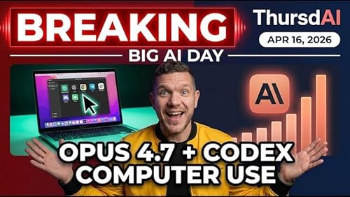 April 16 - Codex uses your mac in the background, Opus 4.7 release not quite Mythos + 3 interviews