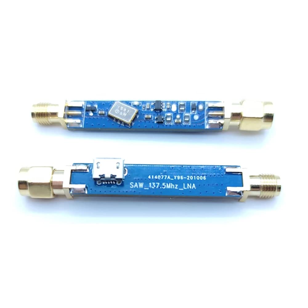 Amplificatore filtro passa-banda 137MHz SAW BPF 4.5-5V