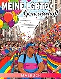 Meine LGBTQ+ Gemeinschaft: Ein inklusives Malbuch für Kinder, um Vielfalt und Empathie zu feiern