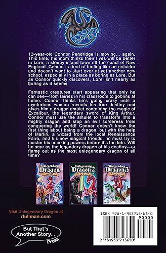 Unlegendary Dragon Books 1-3: The Magical Kids of Lore (Unlegendary Dragon Fantasy Adventure Series) - Image 2