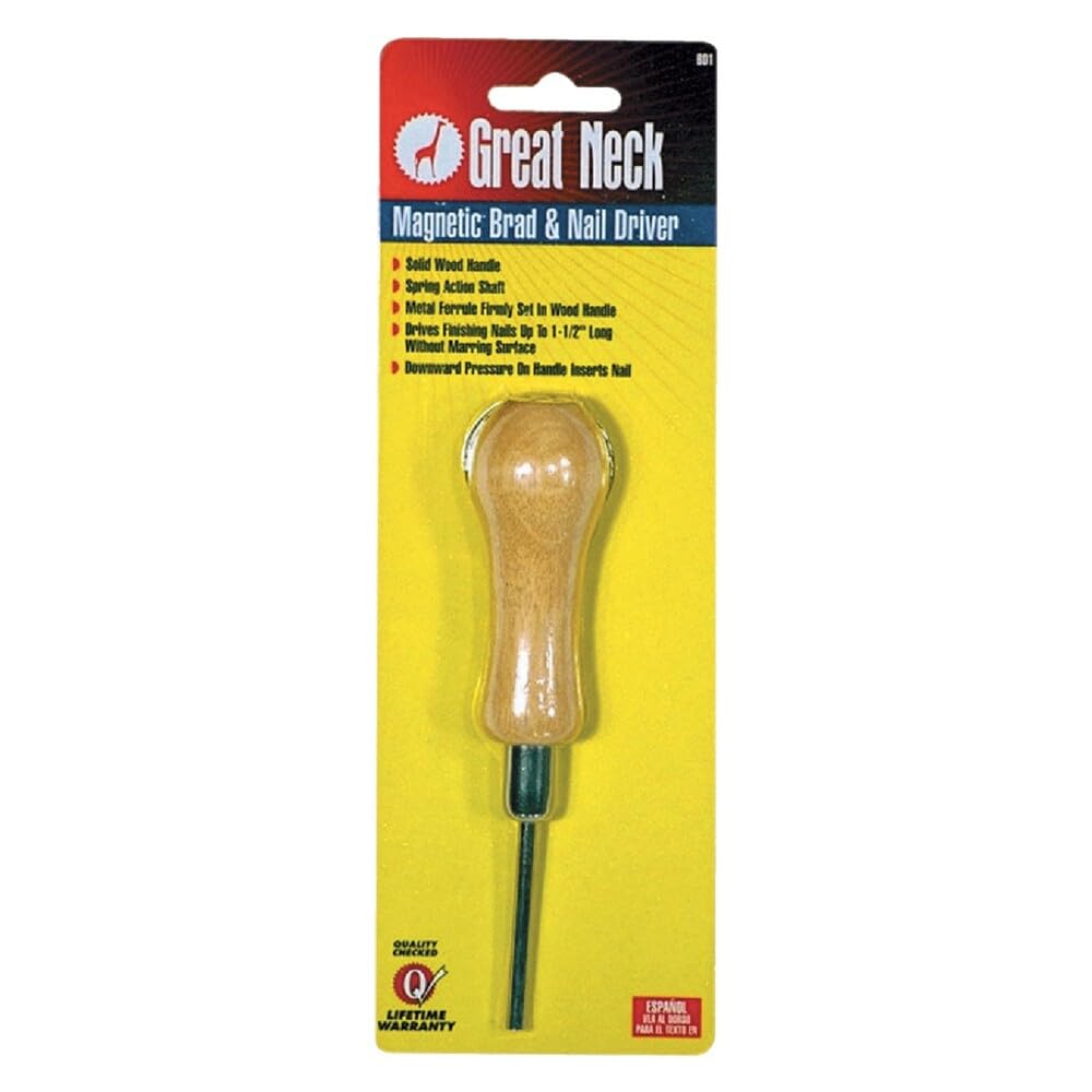 GreatNeck BD1 Magnetic Brad and Nail Driver