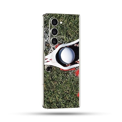 Image of MightySkins Skin Compatible With Samsung Galaxy Z Fold 5 Full Wrap - Lacrosse Ball | Protective, Durable, and Unique Vinyl Decal wrap cover | Easy To Apply, Remove, and Change Styles | Made in the USA